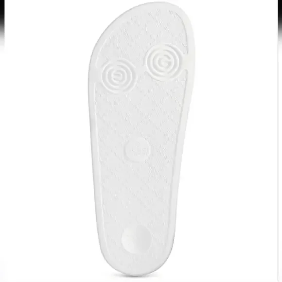 NWT$400 GUCCI Signature Pursuit 72 Stripe Slip-on Slide Sandals Sz 10G (10.5-11) - Picture 6 of 16